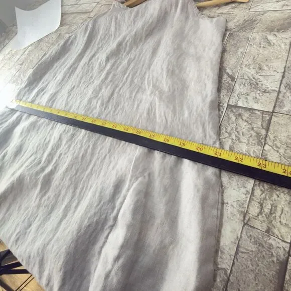 Laura Bianchi 100% Linen Maxi Dress - Picture 13 of 15